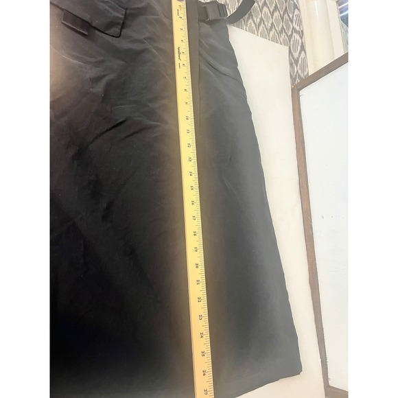 Nike Black Wrap Skirt Utility Cargo Zip Buckle Adjustable Womens S. F - Picture 10 of 11